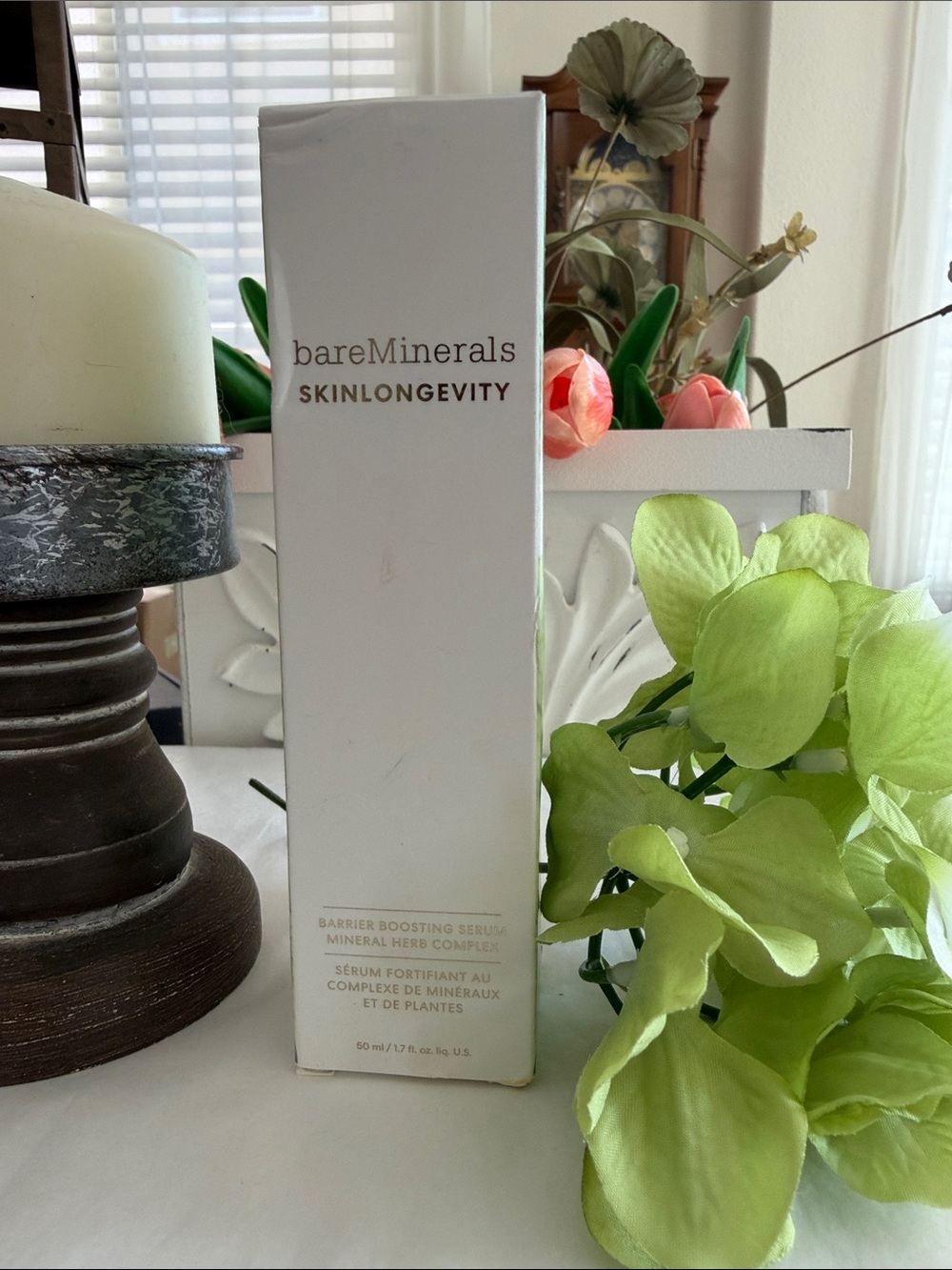 NIB! #913 BAREMINERALS SkinLongevity Barrier Booster Serum